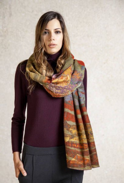 Best 13 Woolen Shawl Outfit Ideas for Women: Style Guide - FMag.c