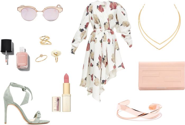 5 Outfit Ideas to Boost your Summer Style | Wrap front dress .