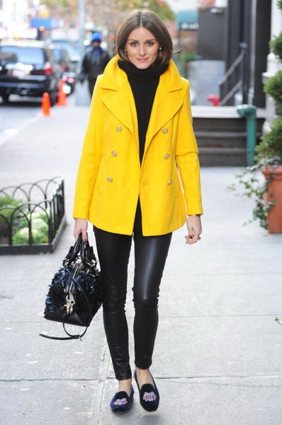 How to Wear Yellow Coat: Top 13 Outfit Ideas for Women - FMag.c