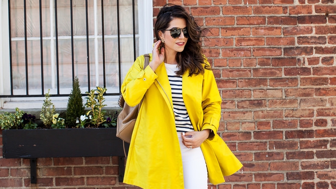 Yellow Raincoats Are the Next Big Street Style Trend | StyleCast