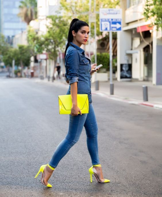 40 How to Wear Neon Shoes Ideas | Neon outfits, Neon shoes, Neon .